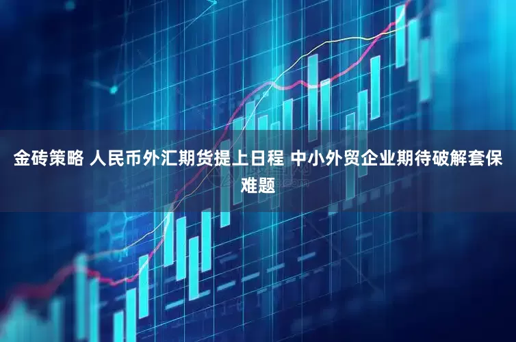 金砖策略 人民币外汇期货提上日程 中小外贸企业期待破解套保难题